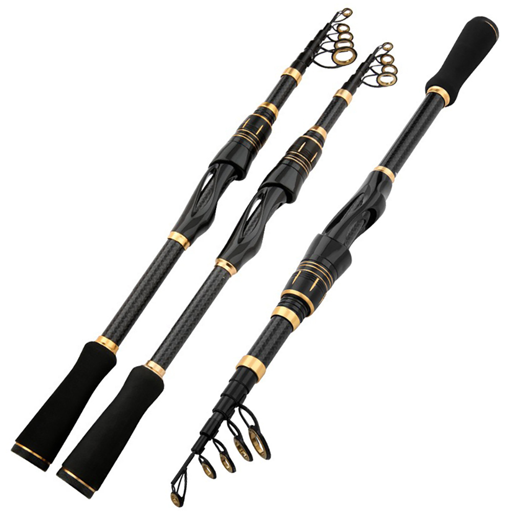 Telescopic Baitcasting Fishing - Fishing Rod Combo recension och pris